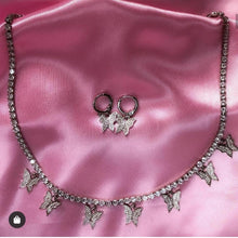 ICED OUT BUTTERFLY TENNIS NECKLACE - Icy Palace